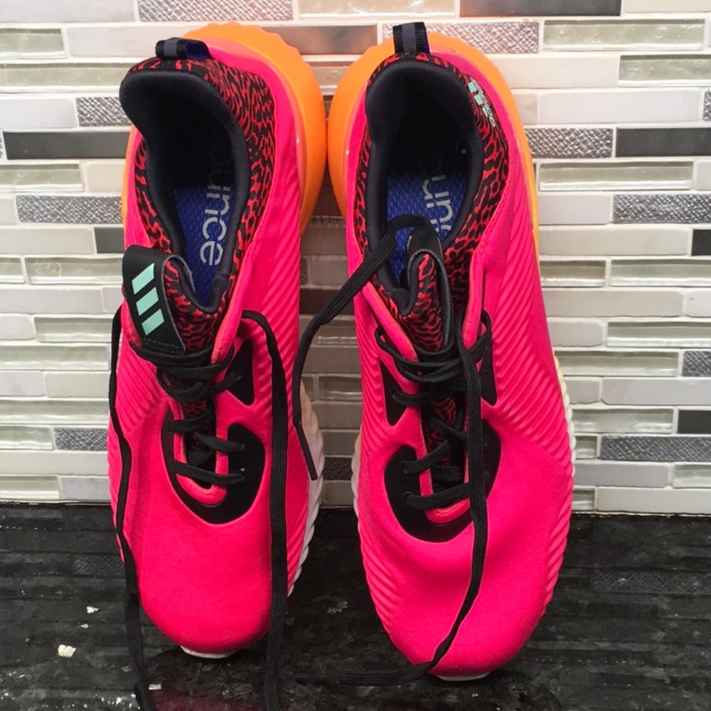 NEON PINK Adidas size 10 Adidas Sneakers.